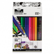 Royal Langnickel Learn To Mandala Set - 22 palaa