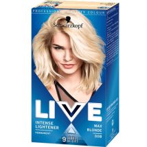 Schwarzkopf Live Ultra Brights pysyvä hiusväri - 00B Max Blonde