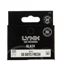 Lynx Black Refill ilmanraikastin autoon - 2 kpl