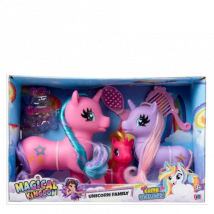Magical Kingdom Unicorn Family Figure Playset