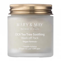 Mary & May Cica Tea Tree rauhoittava Wash Off Pack - 125g