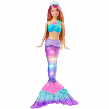 Mattel Barbie Dreamtopia Valoilla Varustettu Merenneito Nukke