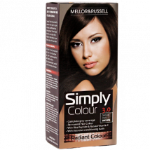 Mellor & Russell Simply Colour Hiusväri - 3.0 Luonnollinen tummanruskea väri