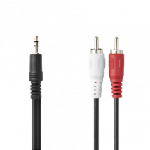 Nedis Stereot Audio 3.5 jne. Hän to 2x RCA Kaapeli - 5 metriä