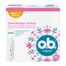 O.B. Original Normaalit Tamponit - 64 kpl