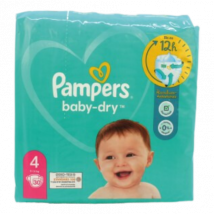Pampers Baby-Dry vaipat koko 4 Maxi (9-14 kg) - 30 kpl.