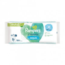 Pampers Harmonie Aqua vauvapyyhkeet - 10 kpl