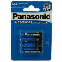 Panasonic R03 4xAAA paristot