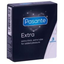 Pasante Extra kondomit - 3 kpl