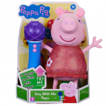 Peppa Pig Sing With Me Interactive Plush Toy with Microphone