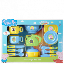 Cuddly Pig Tea Set - 15 palaa