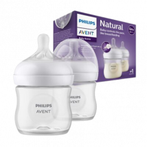 Philips Avent Natural 0+ Kuukautta Tuttipullo – 2 x 125 ml