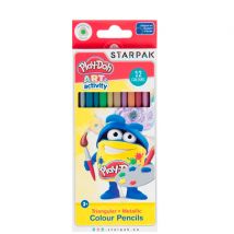 Play-Doh Metallic värikynät - 12 kpl