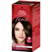 Schwarzkopf Poly Color Tint hiusväri - 43 Tummanruskea