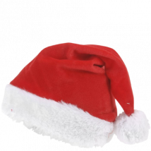 Holly Jolly Christmas Luxury Joulupukin hattu - 40cm