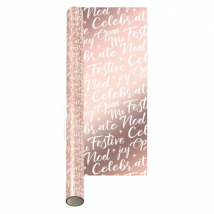 Giftmaker joulupaperi Rose Gold - 1.5m joulupaperi - 1.5m