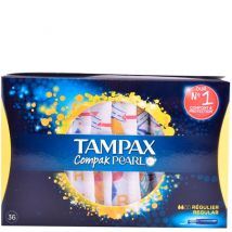 Tampax Compak Pearl Regular - 36 kpl