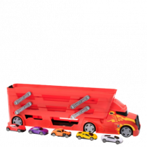 Teamsterz Stunt Transporter kanssa 5 autoa