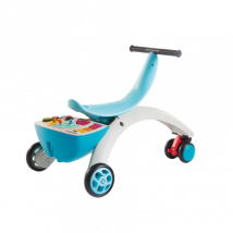 iny Love 5-in-1 Työntökärry & Ride-On Kävelyapuvaunu – Sininen