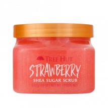 Tree Hut Shea sokerikuorinta Mansikka - 510g