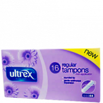 Ultrex Regular Tamponit - 16 kpl