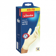Vileda Multi Latex S/M Kertakäyttökäsineet - 50 kappaletta