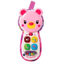VTech Peek & Play -lelukännykkä - vaaleanpunainen