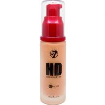 W7 HD Foundation - Luonnollinen beige