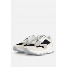 Giga Sneakers wit Leer