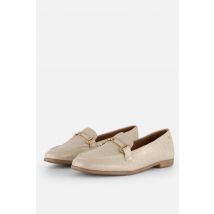 Tamaris Instappers beige Leer