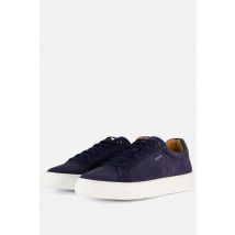 Van Lier Barossa Sneakers blauw Suede