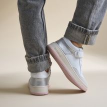 Shoesme Sneakers wit Textiel