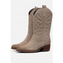 Muyters Cowboylaarzen beige Suede