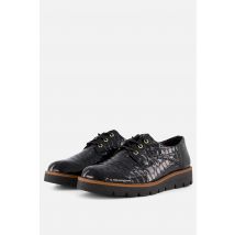 Feyn Feyn Veterschoenen zwart Lak