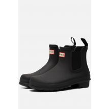 Hunter Chelsea boots zwart Rubber
