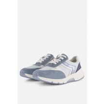 Feyn Sneakers blauw Suede