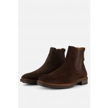 Van Lier Rigi Chelsea boots bruin Suede