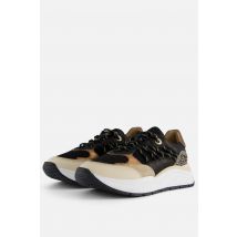 PS Poelman Sneakers zwart Leer