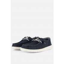 HEYDUDE Wendy Streetch Sox Instappers blauw