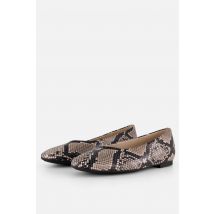 Gabor Python Instappers beige Leer