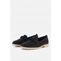 Tamaris Instappers blauw Leer