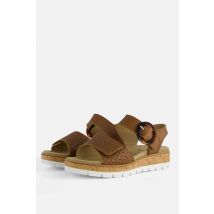 Feyn Mia 96 Sandalen cognac Leer