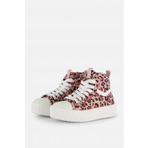 Muyters Animal Veterboots roze Canvas