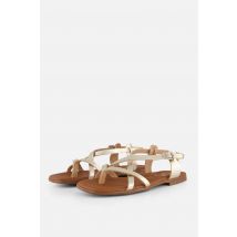 Oh My Sandals Oh My Sandals Sandalen goud Leer