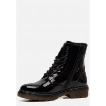 Muyters Veterboots zwart Lak 40602