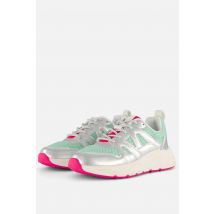 POSH by Poelman Sneakers zilver Synthetisch