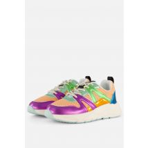 POSH by Poelman Sneakers zilver Synthetisch