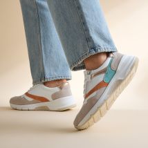 Feyn Feyn Jasmin Sneakers beige Leer