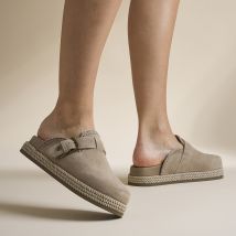 Warmbat Warrego Slippers beige Suede