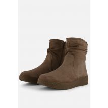 Feyn Feyn Marina Enkellaarsjes taupe Suede